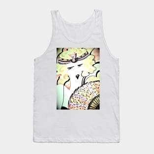 ART DECO ICECREAM FLAPPER ,,,,Jacqueline Mcculloch Tank Top